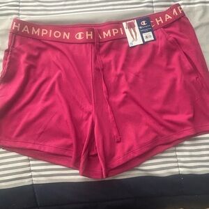 Champion Pink Athletic Shorts Lightweight Performance